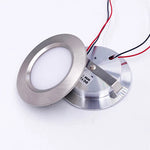 projecteur led spot argenté moderne 12v 3w 60lm 2700k 4000k 6500k aluminium