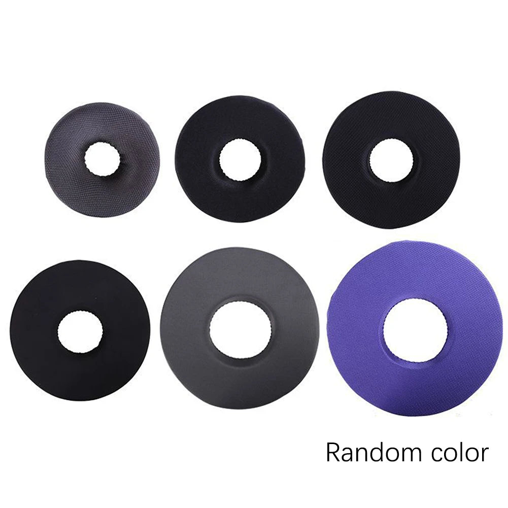 coussin donut gris violet mousse éponge haute densité relief pression ulcères posturales ergonomie moderne