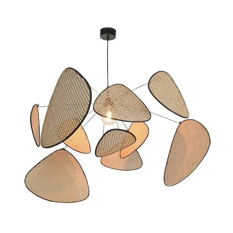 Lustre dans différentes couleurs disponibles sur fond neutre
