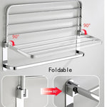 Kit étagère de salle de bain avec support mural design