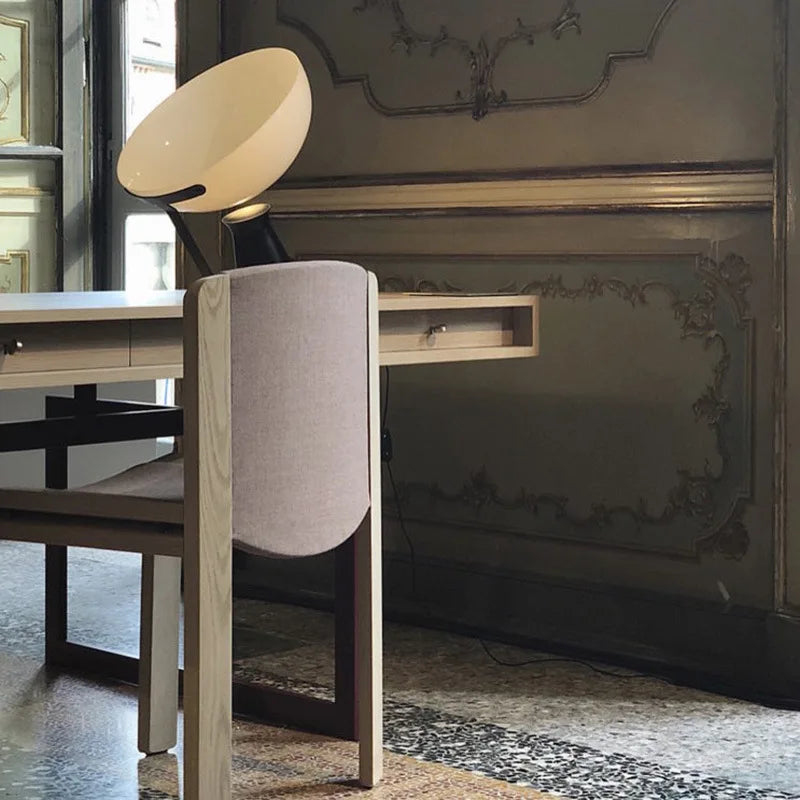 lampe table moderne blanc mat unique éclairage salon chambre 15w led toucher