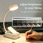 lampe led rechargeable usb modes couleurs gradation progressive clip flexible moderne minimaliste