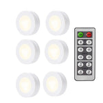 lampe led sans fil rechargeable blanc moderne adhésive télécommande inclusière