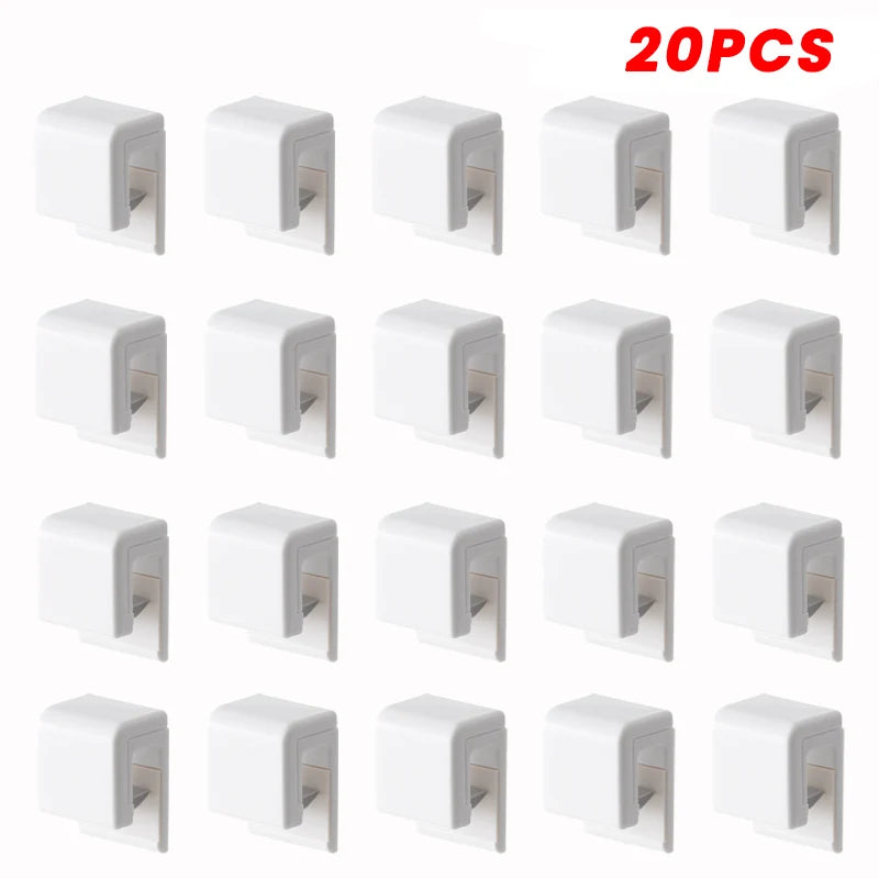 porte savon adhésif blanc moderne rangement salle bains support organisation accessoire fixe blanc rond
