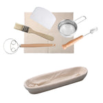 panier pain rustique bords osier coton beige clair couvercle artisanal bếp