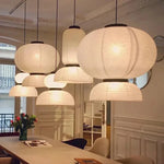 suspension lumineuse moderne minimaliste blanc noir rayures horizontales finies opaques câble électrique interrupteur led