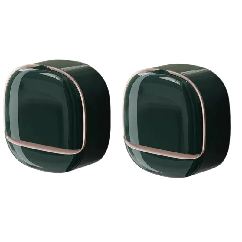 distributeur savon moderne adhésif blanc or rond brillant grille tailles différents savons