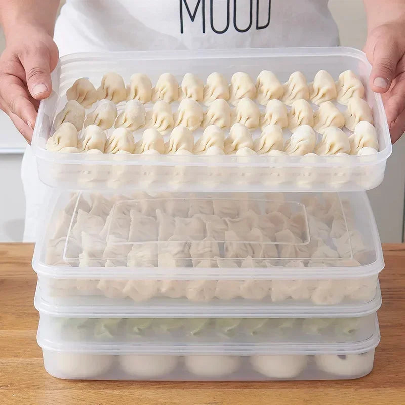 boîtes conservation alimentaire transparentes modernes passe congélateur plastique pratique rangement cuisine