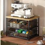 meuble rangement tiroirs gris bois moderne compartiments stockage multifonctionnel robuste