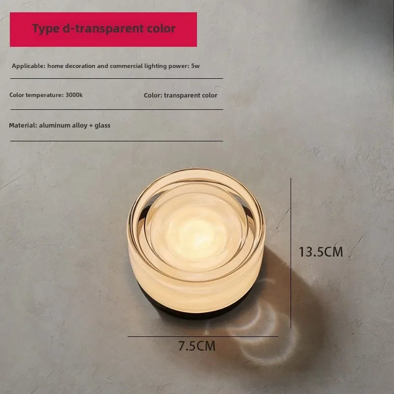 lampe murale moderne blanc orange marron rayures horizontales adhésif câbles certification led pvc