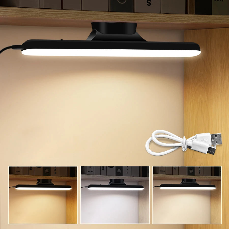 lampe led maquillage miroir rechargeable aimant blanc noir réglable modernes salle bain chambre