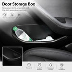 boîtes rangement porte voiture tesla noir mat contemporain clips sécurité