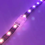 connecteur led transparent moderne 2pin 3pin 4pin 5pin clips différents pratique