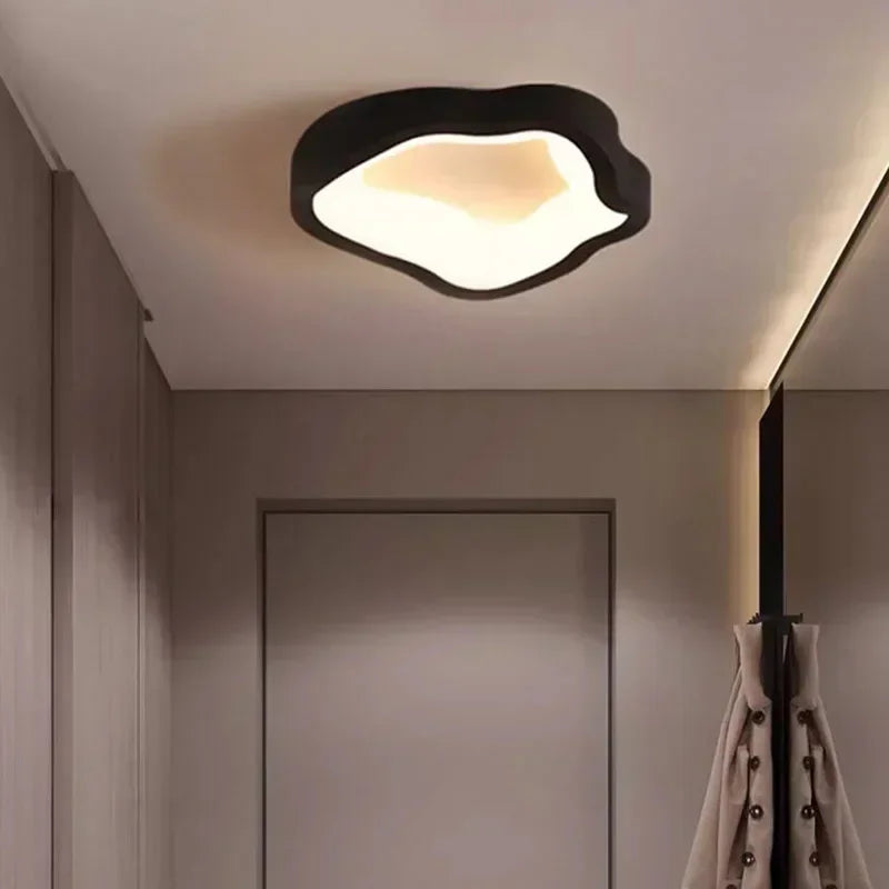 lampe led moderne blanc opacité éclairage quotidien 10m² acrylique fermeture métallique