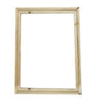cadre peinture bois moderne carré naturel simple moderne