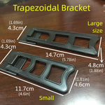 clips fixation noir robustes pratique cadre photo 19cm transparents perforations unisexes adultes