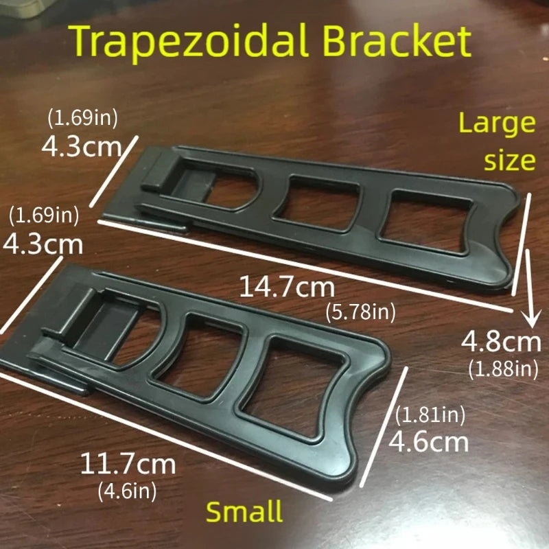clips fixation noir robustes pratique cadre photo 19cm transparents perforations unisexes adultes