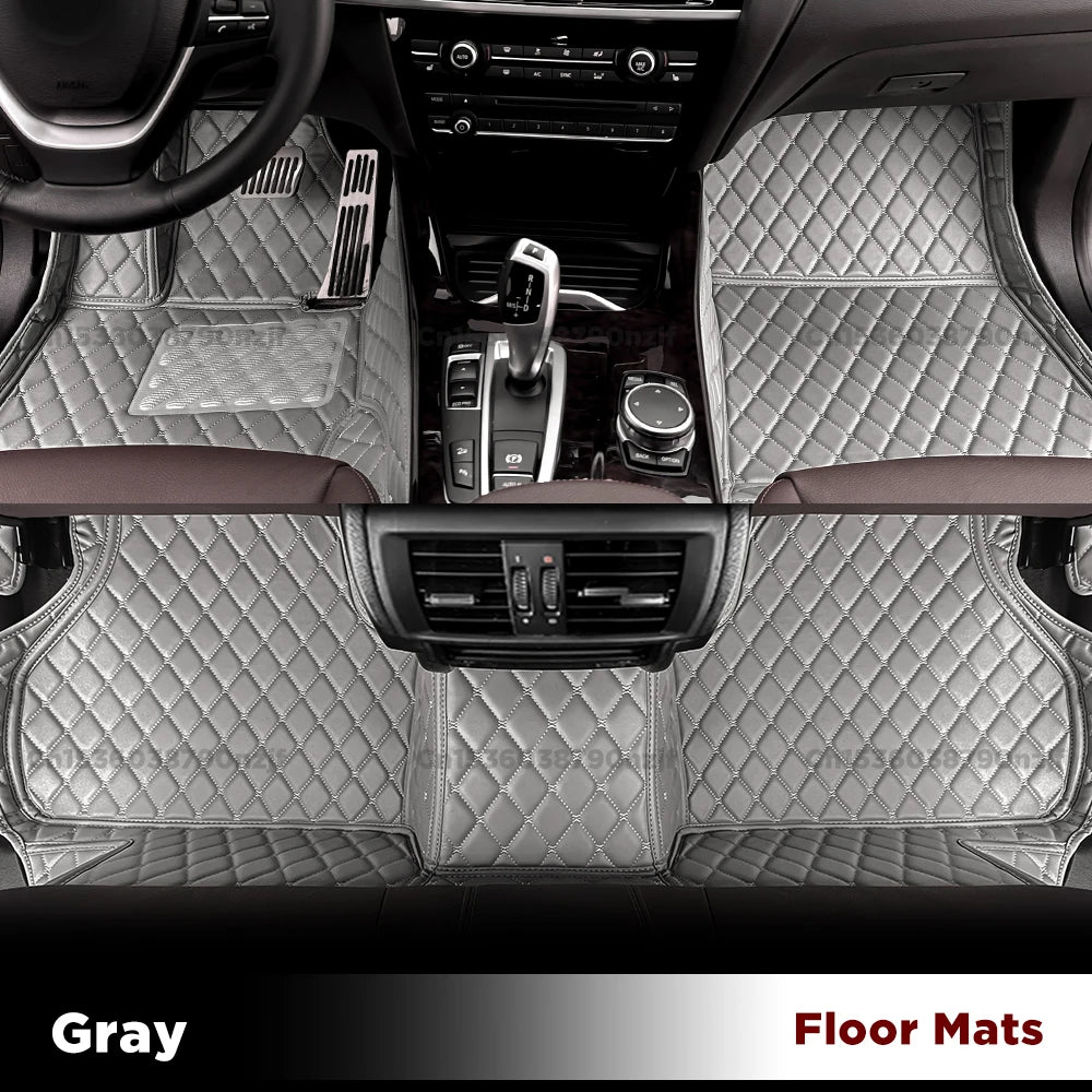 tapis sol coffre cuir mercedes benz ml w164 2008 2011 luxe noir