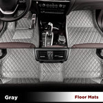 tapis sol coffre cuir mercedes benz ml w164 2008 2011 luxe noir