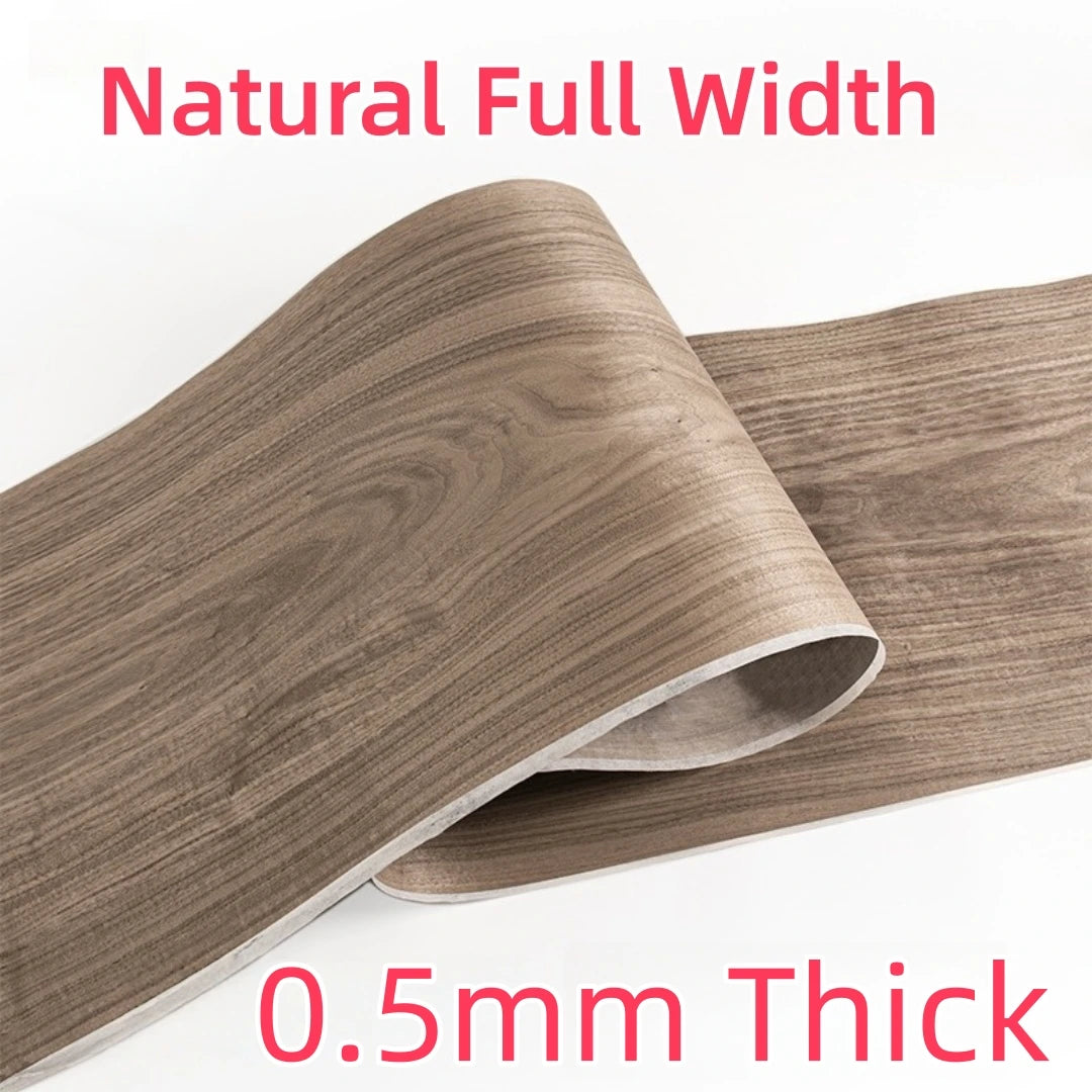 revêtement décoratif bois marron foncé grain visible rouleau flexible 0.5mm épaisseur moderne imitation naturelle