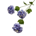 fleurs artificielles dahlia rouge rose vert bleu violet moderne décoration maison bouquet soie