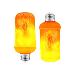 ampoule led effet flamme vacillante orange jaune blanc moderne e14 e27 360deg 50000h