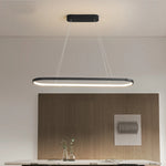 lampe suspension moderne rond aluminium blanc noir or salon salle manger chambre