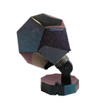 projecteur étoiles décoration chambre noire bleu doré moderne brillant support rotatif