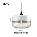 suspension lumineuse moderne pendentif verre noir transparent contemporain fixation câble luminaire salle manger chambre