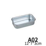 moules pain aluminium argenté modernes antiadhésifs diverses tailles cuisine pâtisserie boulangerie gadgets