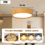 lampe minimaliste noir réglable télécommande éclairage maison salon led 30w 40w 3000k 4000k 6500k