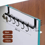 porte serviettes mural acier inoxydable blanc noir moderne clips serviettes suspendues rangement porte placard