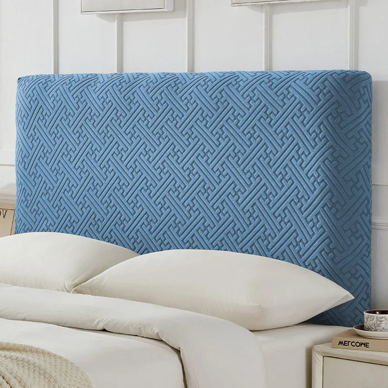 Couvre-tête de lit polaire douce anti-poussière