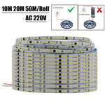 ruban led flexible 120led/m 220v 3000k 4000k 6000k adhésif salon moderne