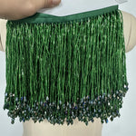 décoration festive couronne paillettes dorées vert rose bleu violet 15cm