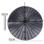 grille protection pot fleur marron clair moderne 19cm 30cm 52cm occlusion horizontal minimaliste
