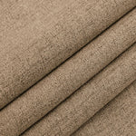 Rideaux en tissu marron, fabriqués à partir de faux lin, avec un motif unique. Ces textiles, souvent utilisés comme linge de maison élégant ou comme alternative aux tapis, mettent en valeur la riche texture et la polyvalence des matériaux naturels. Ils sont parfaits pour ajouter une touche de chaleur et de confort à n'importe quelle pièce.