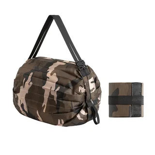 sac sport pliable noir bleu marine camouflage rayures horizontales élastiques poignées détachables modulaire durable