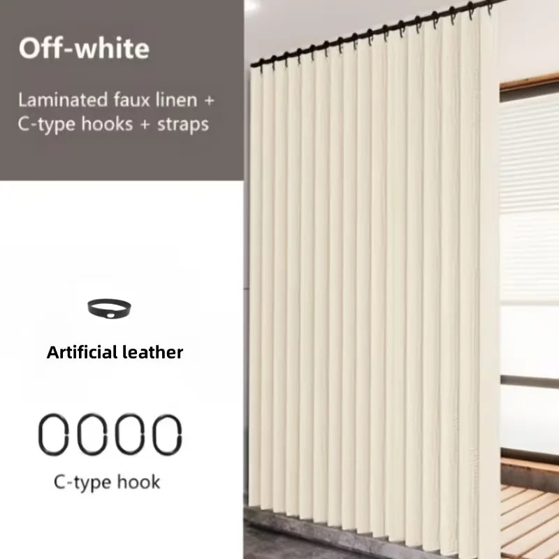 rideau douche gris texturé moderne motif lin ourlet standard respectueux environnement 180x200cm