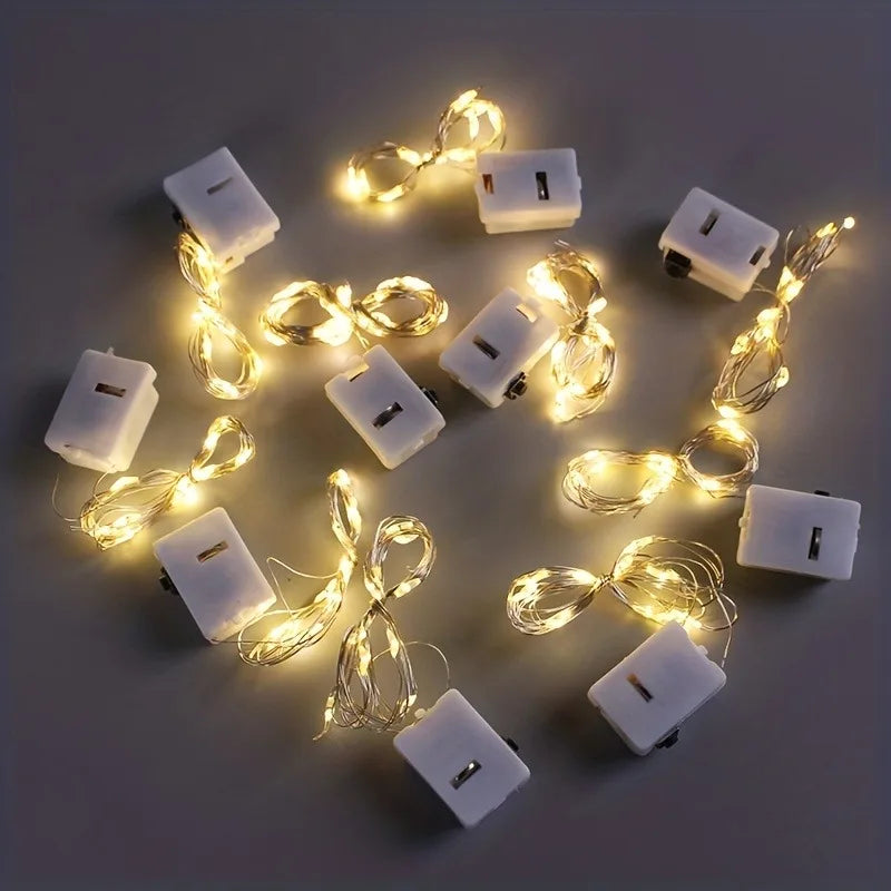 guirlande lumineuse filament led blanc moderne clips décoration intérieure maison mariage anniversaire