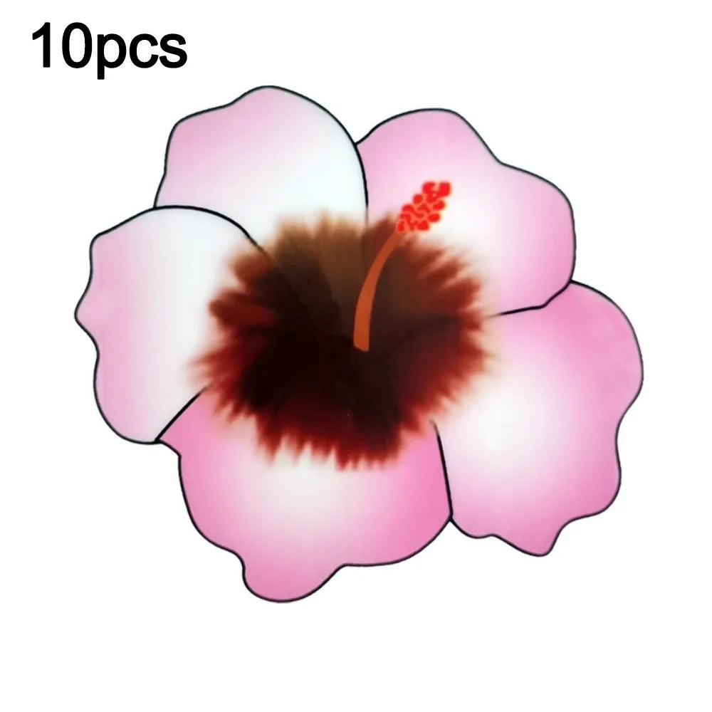 sticker adhésif anti mouches fleurs moderne blanc rouge jaune semi transparent maison deco
