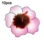 sticker adhésif anti mouches fleurs moderne blanc rouge jaune semi transparent maison deco