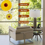 pièges insectes fleur tournesol adhésifs fenêtre transparents jaune rouge blanc marron utilitaires décoratifs