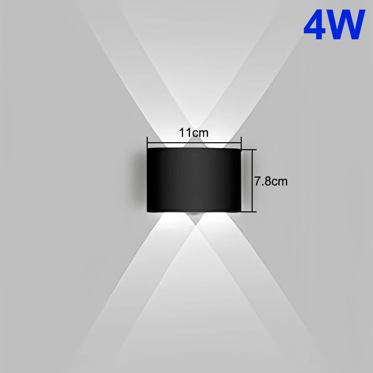 applique murale moderne led noir jaune lumiere mur triangulaire minimaliste fixee mur points lumineux
