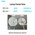 lampe led moderne blanc perforée interrupteur tactile support mural haute luminuosité durable emergency care