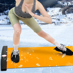 tapis sol orange noir moderne 180cm 200cm pvc épais 1,5mm adhésif fitness yoga pilates