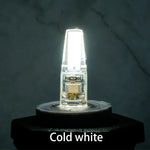 Ampoule LED G4 G9 E14 3W 6W blanc chaud froid silicone transparent moderne