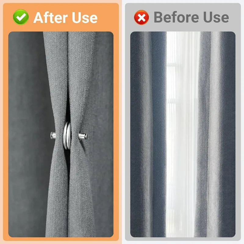 attaches aimants rideaux douche clips fixation murale métal moderne ronds lisses argentésstituição: Com base