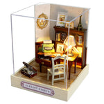 miniature magasin vintage bois artisanale diy bacs fruits légumes viandes sucreries pâtisseries