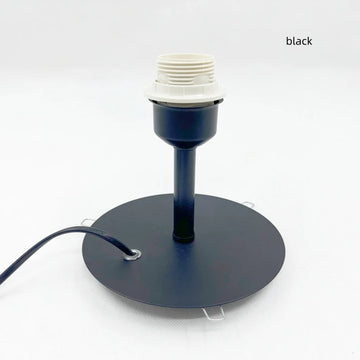 support lampe table moderne cable electrique douille e27 vase ceramique